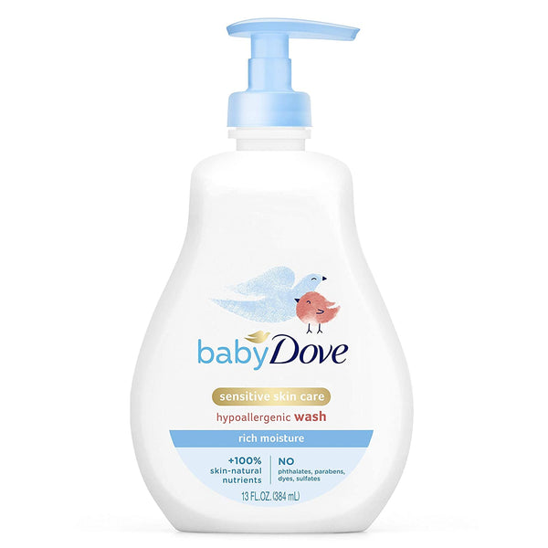 Baby Dove Tip to Toe Wash Rich Moisture - 13 oz Pack of 5