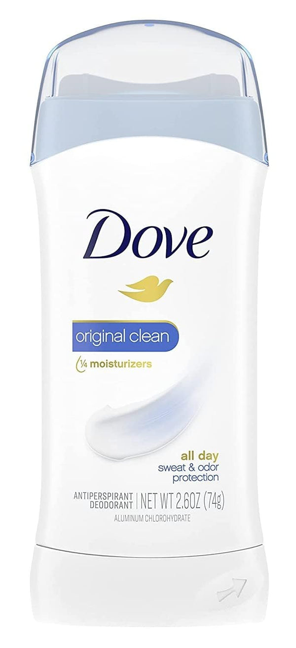 Dove Invisible Solid Anti-Perspirant/Deodorant Original Clean 7.8 Oz Pack of 3