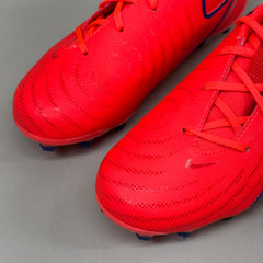 NIKE Kids Shoes Cleat Phantom GX II Academy X Haaland FG/MG Sz 2y Bright Crimson As-is