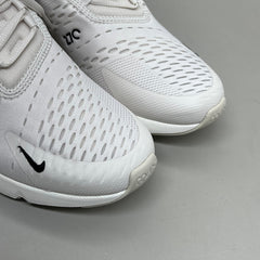NIKE W Air Max 270 Foam Insole Mesh Shoes Women's Sz 7 White Gold DZ77736 001