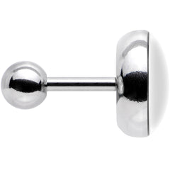 16G Flowering White Sugar Skull Tragus Cartilage Earring
