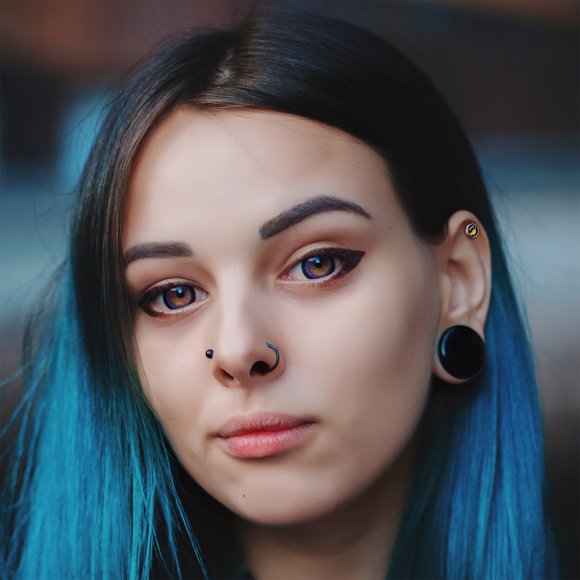 That is Bananas Tragus Cartilage Earring by Onyx O