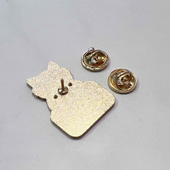 Work Hard for Cat Enamel Pin – Cute Gift for Proud Pet Owners