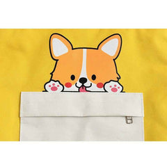 Cute Shiba Inu Tote Bag – Canvas Crossbody Bag for Dog Lovers