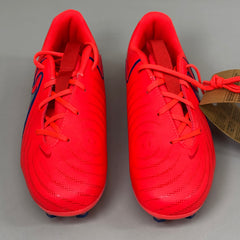 NIKE Kids Shoes Cleat Phantom GX II Academy X Haaland FG/MG Sz 2y Bright Crimson As-is