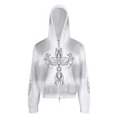 "DRTYANGL" ZIP UP