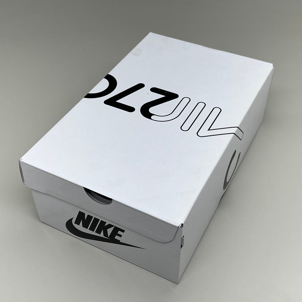 NIKE W Air Max 270 Foam Insole Mesh Shoes Women's Sz 7 White Gold DZ77736 001