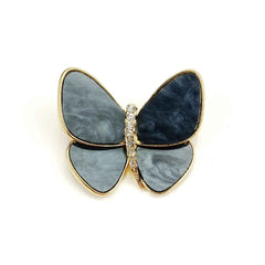 Fashion Butterfly Brooch Set – 3-Piece Elegant Pin Accessories