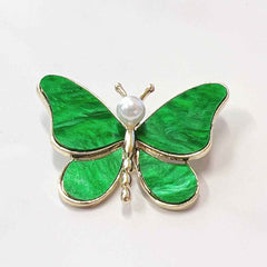 Fashion Butterfly Brooch Set – 3-Piece Elegant Pin Accessories