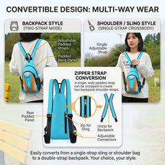 Women Crossbody Sling Bag | Sport Chest Pack