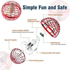 Rechargeable Flying Orb Pro Mini Drone Plastic Hover Ball Toy