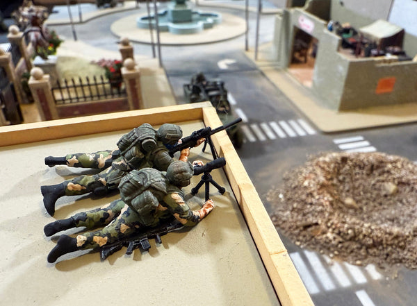 Modern US Sniper Team - 28mm (SLA012)
