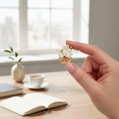 Kawaii Bunny Enamel Pin Set of 4 – Hard Enamel Lapel Pins