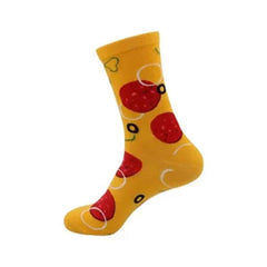 Pizza Socks Gift Box – 4 Pairs of Funny Food-Themed Socks