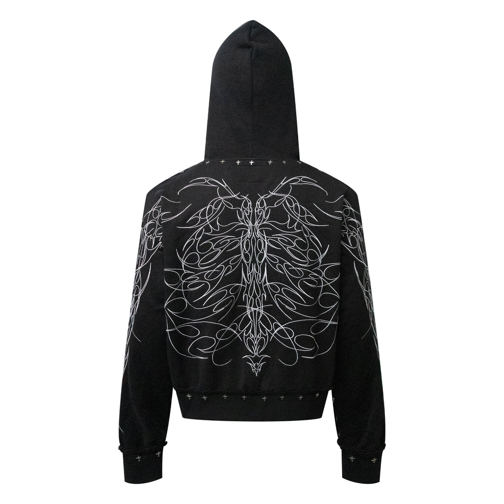 "SHDWANGL" ZIP UP