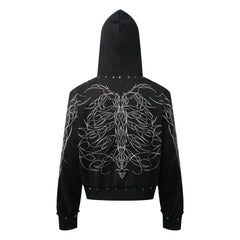 "SHDWANGL" ZIP UP
