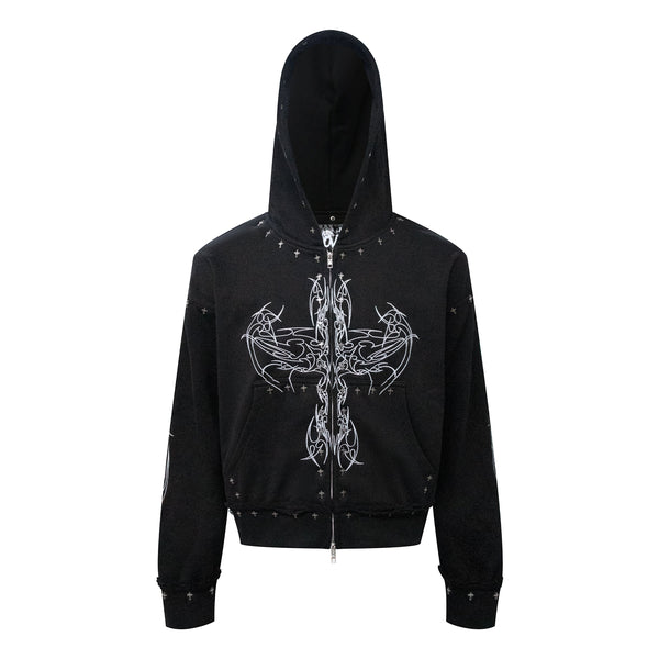"SHDWANGL" ZIP UP