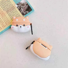 Cute Shiba AirPods Case Cover – Compatible 3rd Gen or Pro