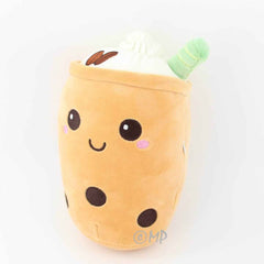 Boba Stuffed Animal, Bubble Tea Toy, Ultra Soft Spandex Fabric, 25cm 35cm Kawaii Figure, Cute Room Decor For Her