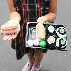Sushi Socks Gift Box – 3 Pairs of Fun Novelty Socks for All