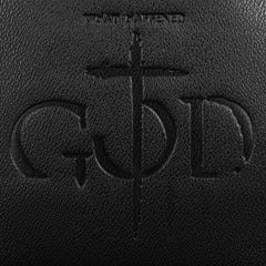 "TRIBAMETAL" LEATHER DUFFLE