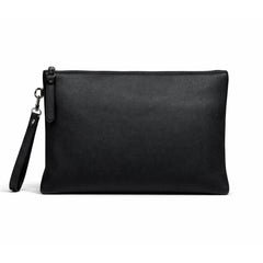 "TRIBAMETAL" LEATHER POUCH