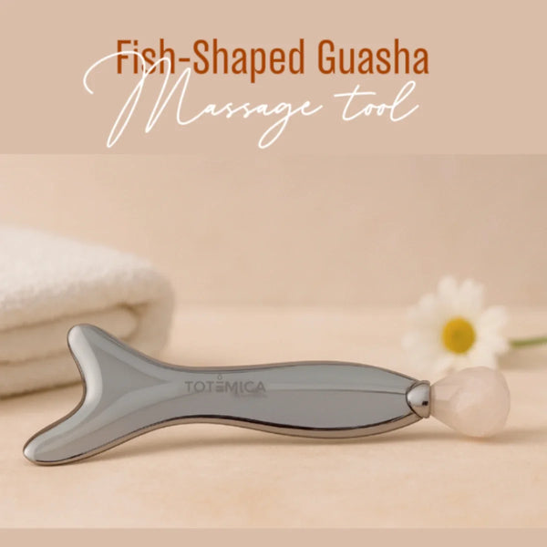 Fish-Shaped Scraping Plate
