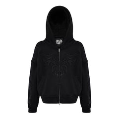 "DRKSAINT" ZIP UP
