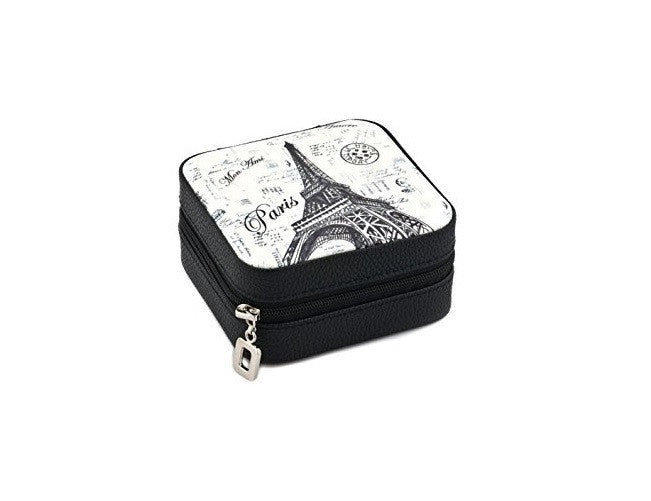 Paris Chic Travel Jewelry Organizer