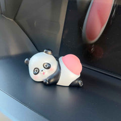 Bouncy Butt Car Ornament – Cute Animal Dashboard Silicone Decor