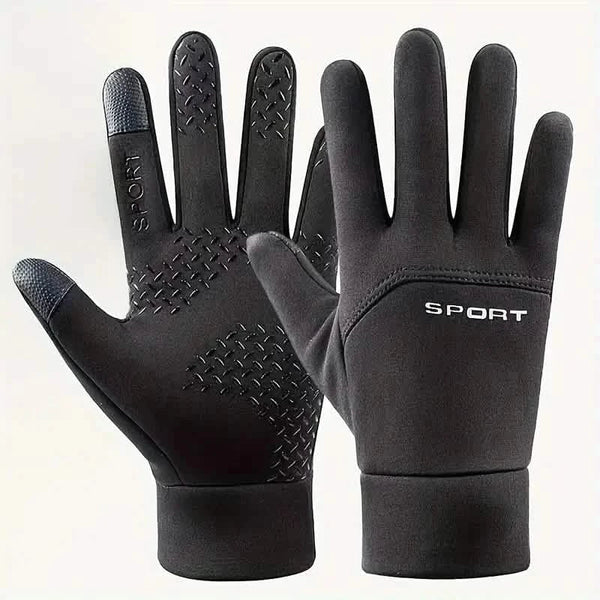Autumn and Winter Outdoor Plus Velvet Cold Safeguard Glove