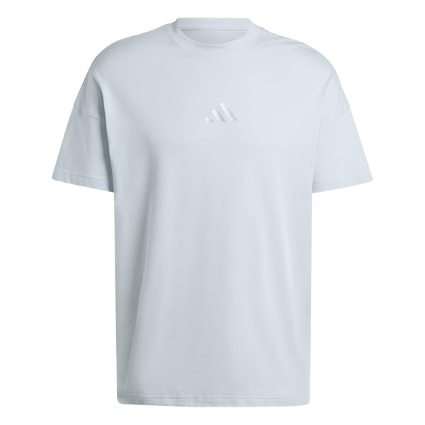 adidas Mens Tall Size All SZN Graphic T-Shirt Wonder Blue