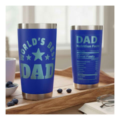 Best Dad Ever Tumbler 20oz Stainless Steel Father's Day Gift