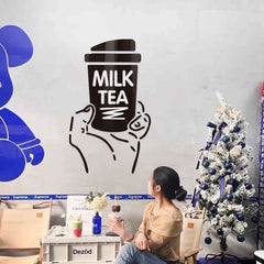 Boba Wall Art Decor – Acrylic Cafe and Tea Shop Decoration
