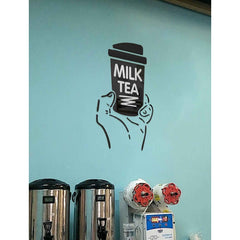 Boba Wall Art Decor – Acrylic Cafe and Tea Shop Decoration