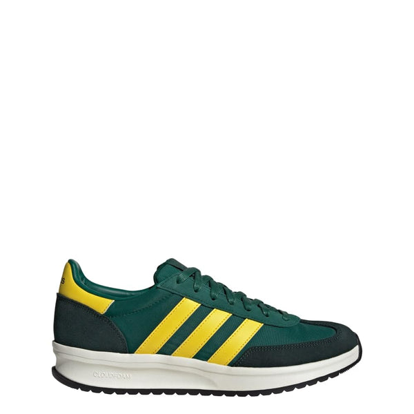 adidas Mens Run 72 Sneaker Collegiate Green/Yellow/Shadow Green 9