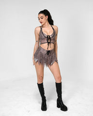 Leopard Luxe Crop Top