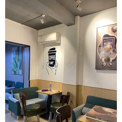Coffee Wall Art Decor – Perfect for Cafes, Kitchens, and Shops