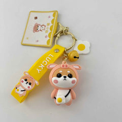 Shiba Inu Pig Key Ring for Dog Lovers and Cute Gift Ideas