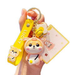 Shiba Inu Pig Key Ring for Dog Lovers and Cute Gift Ideas