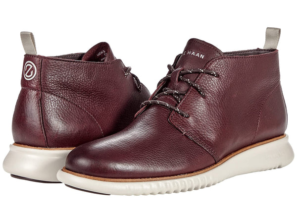 Cole Haan Mens 2.Zerogrand Chukka Boot Pinot/Dove Gray 11.5