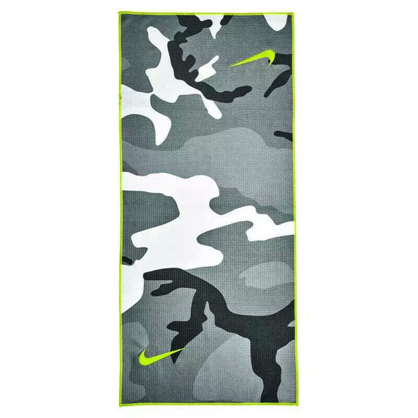 Nike Caddy Golf Towel Anthracite/Volt