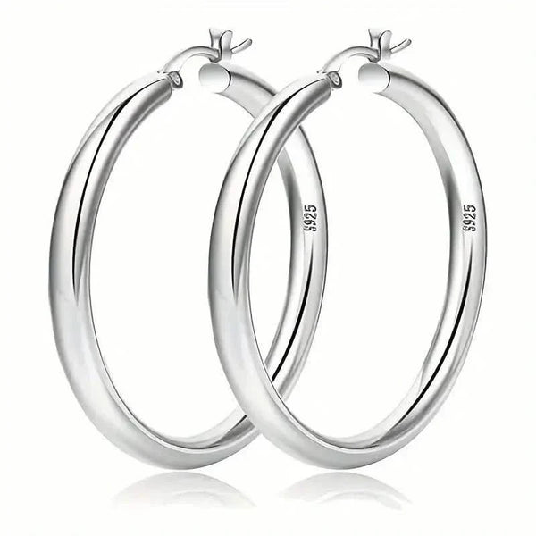 Elegant Daily Wear Round Circle Hoop Earrings