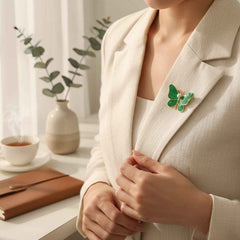 Fashion Butterfly Brooch Set – 3-Piece Elegant Pin Accessories