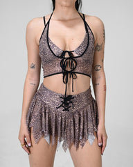 Leopard Luxe Crop Top