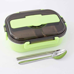 Bento Lunch Box – Includes Thermos Bag, Spoon & Chopsticks