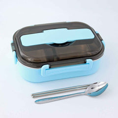 Bento Lunch Box – Includes Thermos Bag, Spoon & Chopsticks
