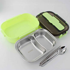 Bento Lunch Box – Includes Thermos Bag, Spoon & Chopsticks