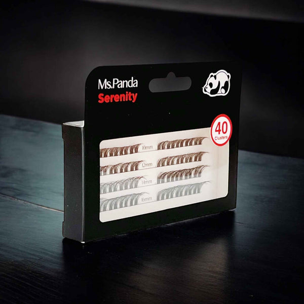 Ms. Panda Serenity DIY Lash Extension Kit - 10-16mm Mixed Clusters