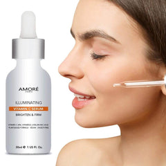 Natural Vitamin C Serum – 20% Vitamin C, Vitamin E & Hyaluronic Acid